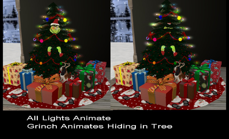 Second Life Marketplace - AA Country Grinch Hiding in Tree